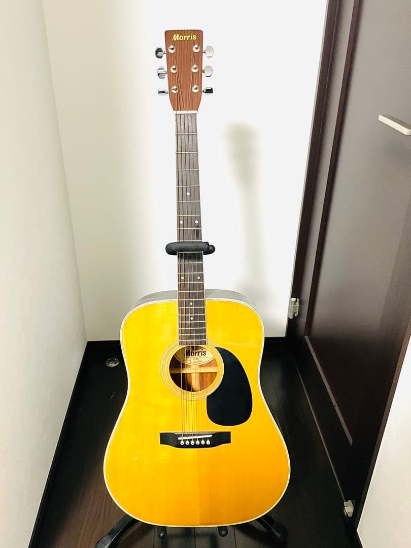 【極美品】モーリス Morris W-20アコースティックギター ハードケース付