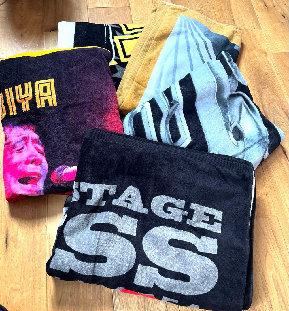 矢沢永吉　バスタオル５点