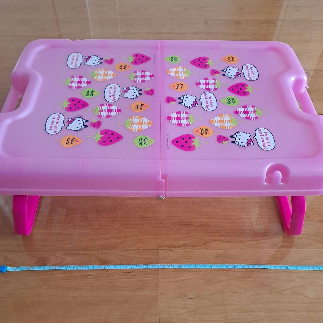 ハローキティ 折りたたみテーブル ピンク