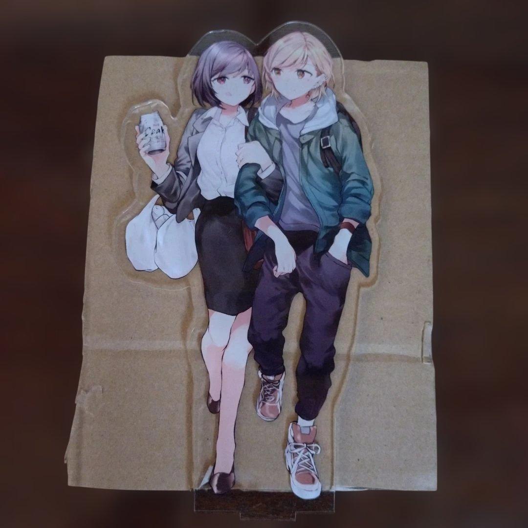 百合漫画　不揃いの連理　みかん氏　田中伊織　船頭南　アクリルスタンド