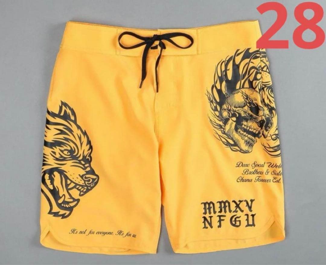 5908完売 darcsport　ダルクスポーツ　ステージショーツ　28ゴールド