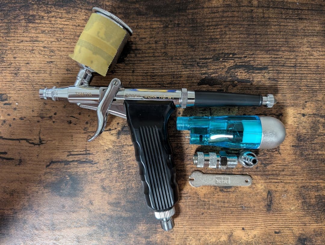 【オマケ付き】タミヤ HGトリガーエアーブラシ ワイド(Φ0.5)