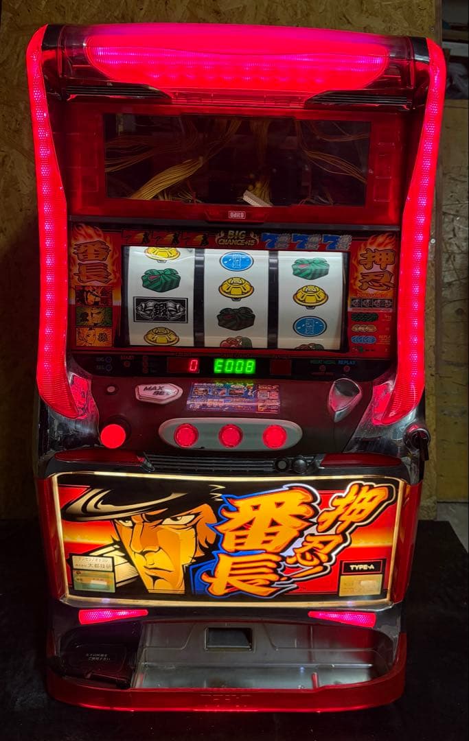 【送料込】　●押忍!番長　パチスロ　実機　ジャンク