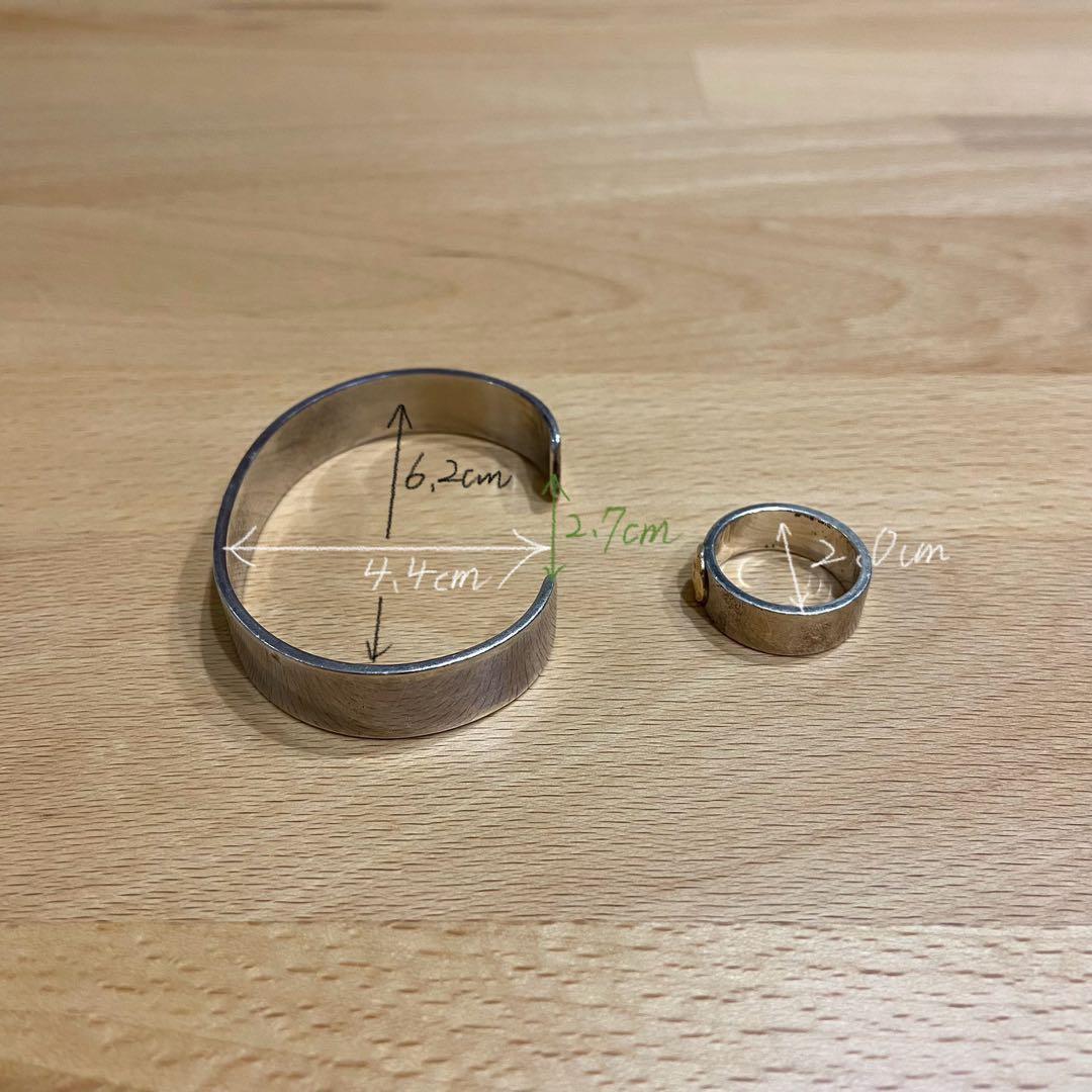 【ゴローズ ｇｏｒｏ'ｓ】平打ちブレス