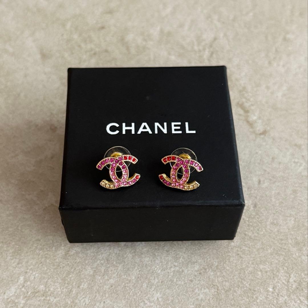 シャネル CHANEL ココマーク ピアス