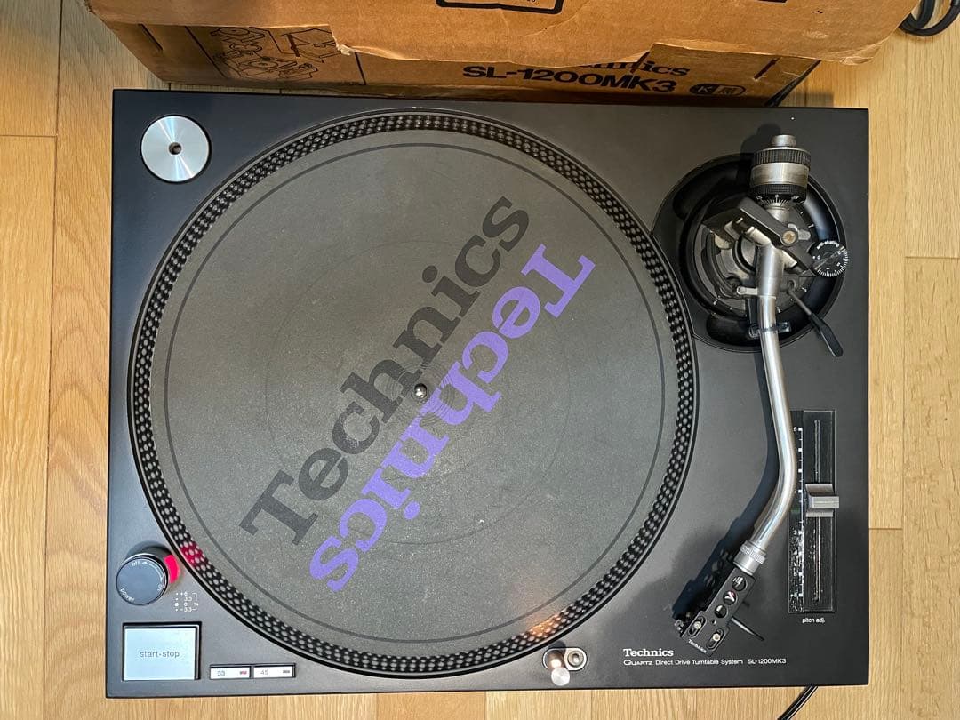 【箱付き】Technics SL-1200MK3 ターンテーブル