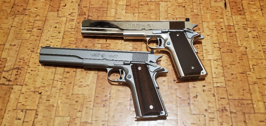 WAと新日本模型のハードボーラー2丁セット