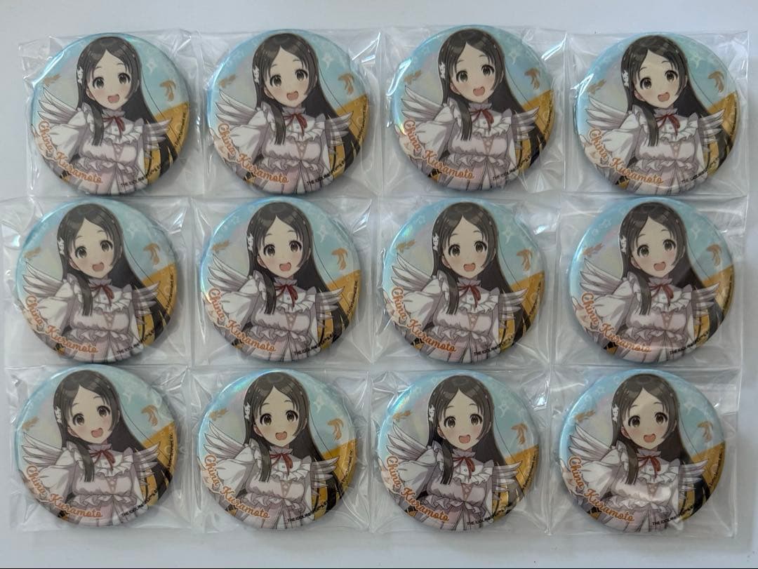 学マス　倉本千奈　缶バッジ