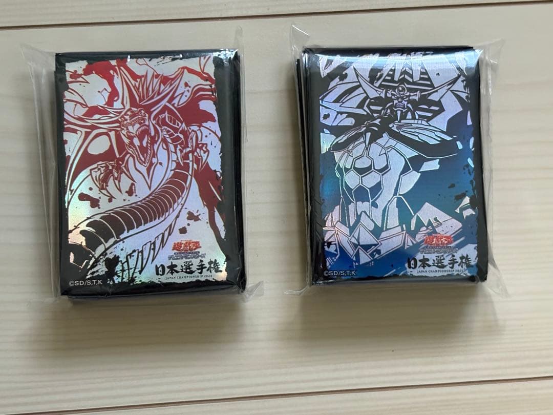 未開封　遊戯王　日本選手権 オシリスの天空竜　オベリスクの巨神兵　スリーブ