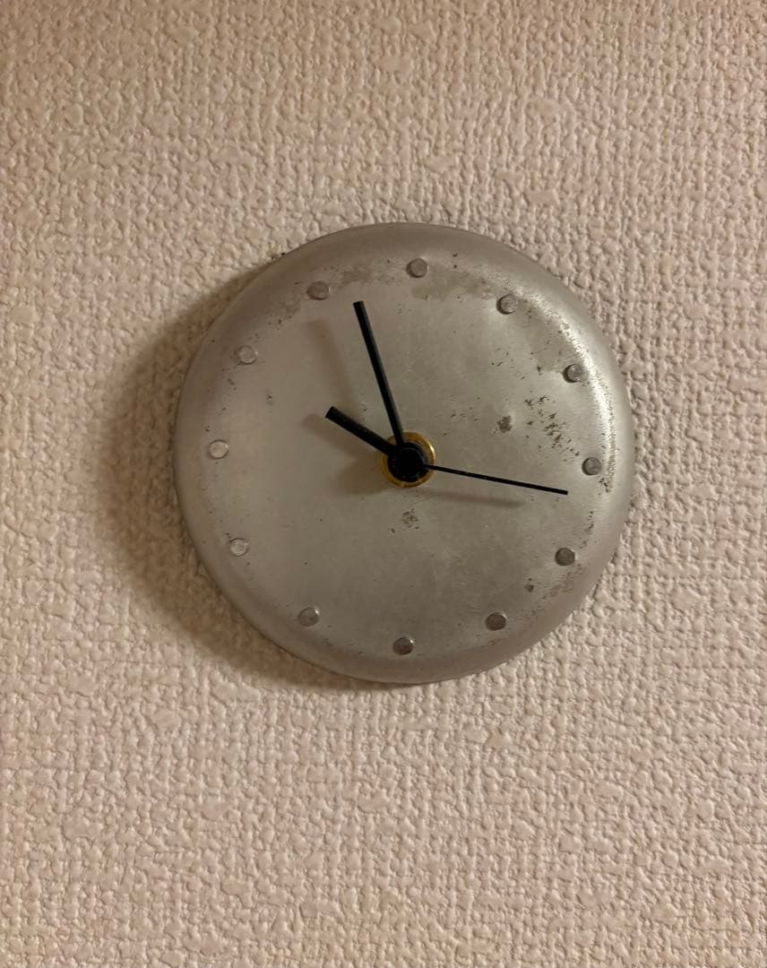 chikuni チクニ　wall clock アルミ