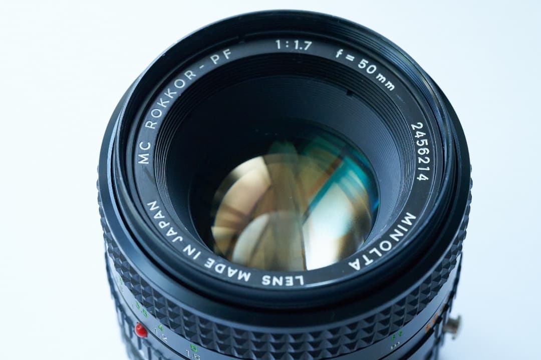 レンズ(単焦点) Minolta MC ROKKOR-PF 50mm f/1.7 Sony e