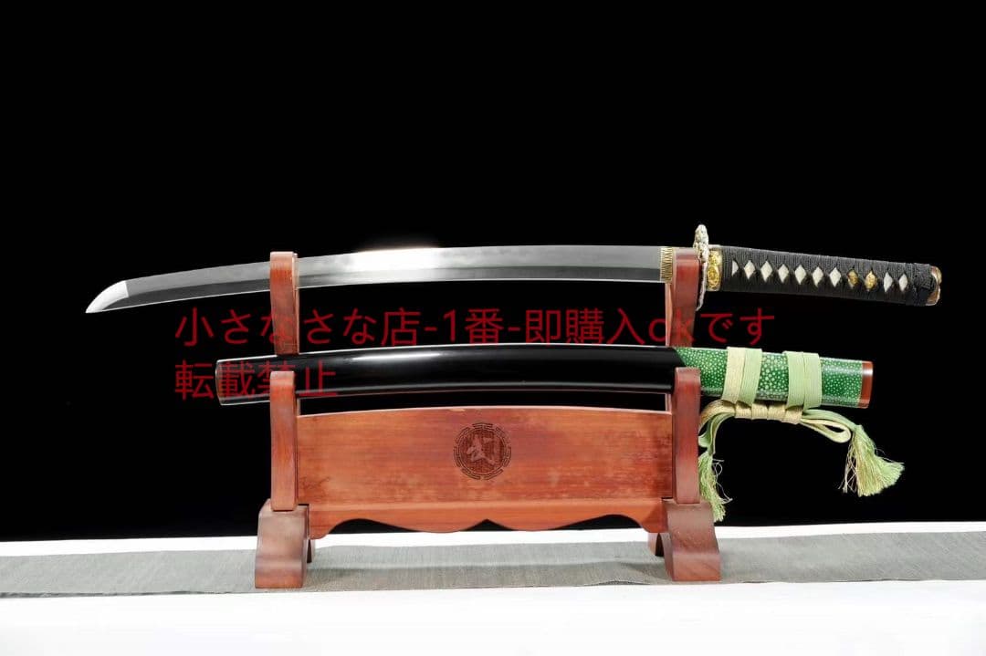 20寸模様鋼焼刃『獅子斬脇差』 古兵器 武具 刀装具 日本刀 模造刀 居合刀