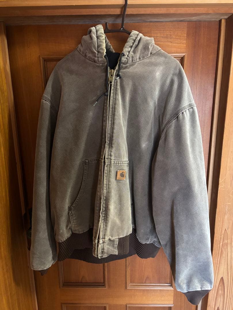 カーハート　アクティブジャケット　焦茶