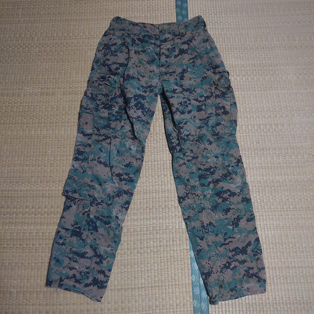 アメリカ海兵隊　FROG迷彩カーゴパンツMediumRegular