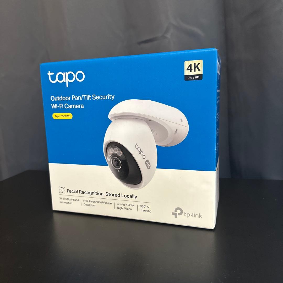 防犯カメラ 4K 8MP 18倍ズーム Tapo C560WS 800万画素