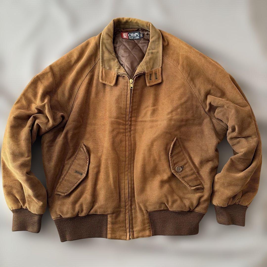 【希少】90s チャップス ラルフローレン ワークジャケット 襟コーデュロイ M