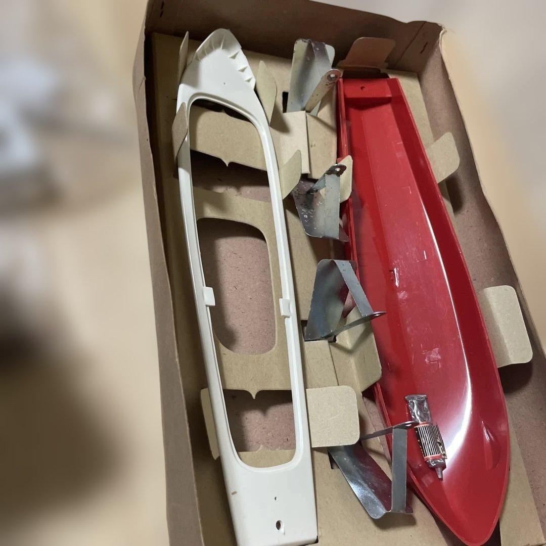 日立造船 水中翼船 PT-20 昭和 電動船 原箱 現状品. Ln517