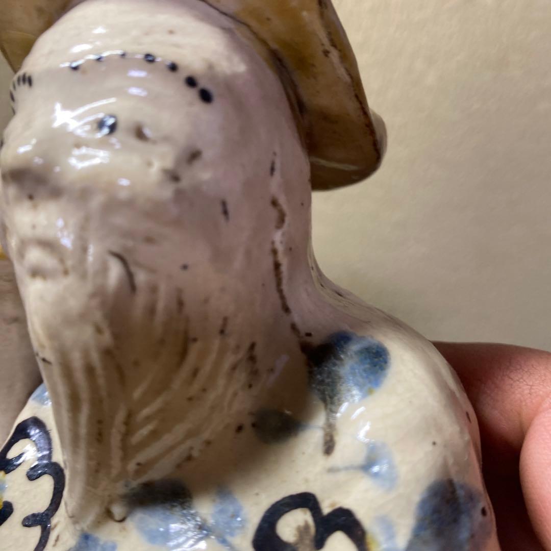 中国古玩変形人物花生14cm9cm6cm