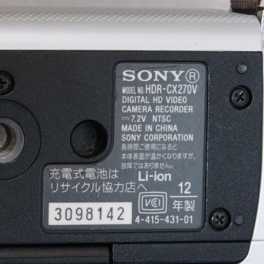 【動作ＯＫ】SONY Handycam 32GB 8.9MP