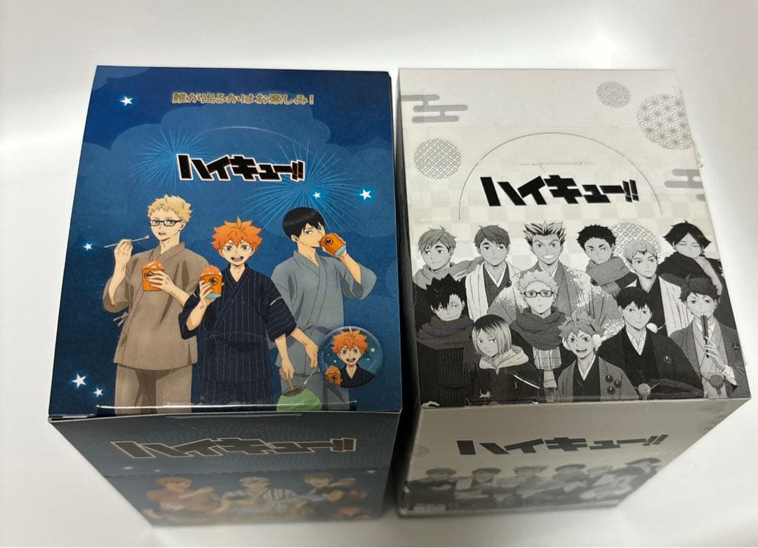 ハイキュー　缶バッジ　サマーフェア　和装　和紙