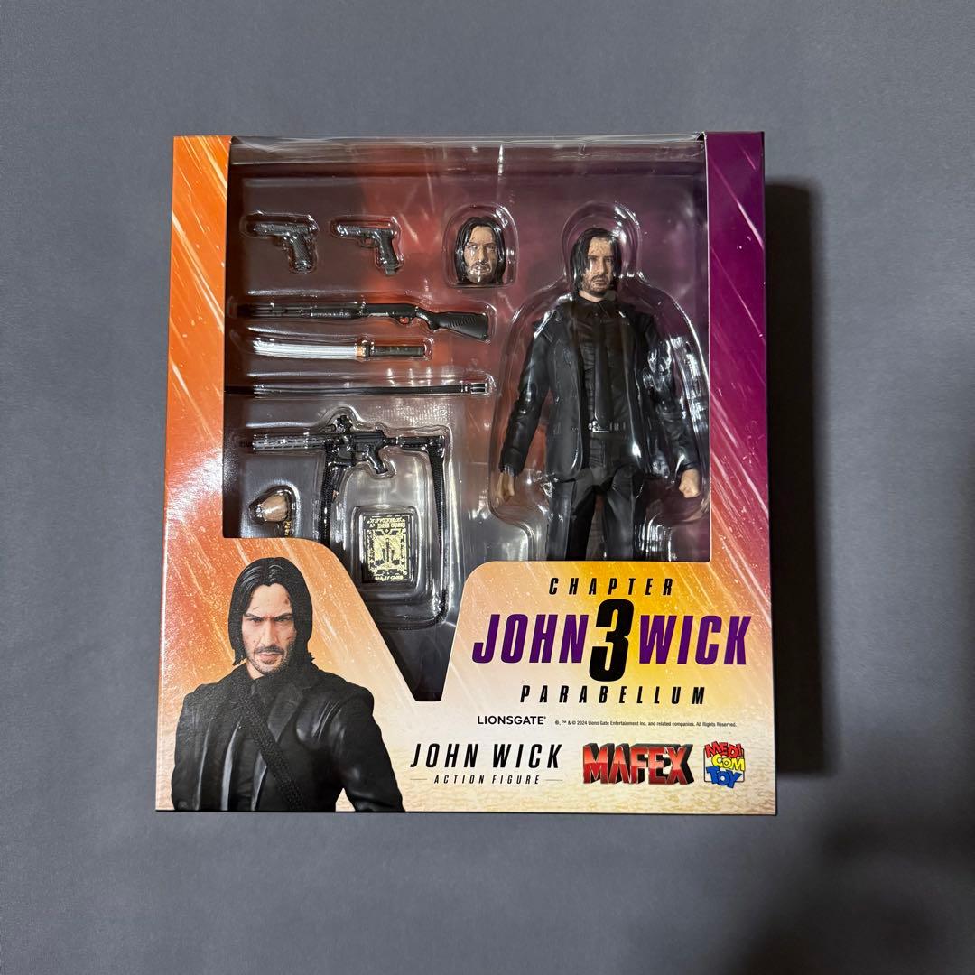 MAFEX ジョンウィック CHAPTER 3 アクションフィギュア 未開封