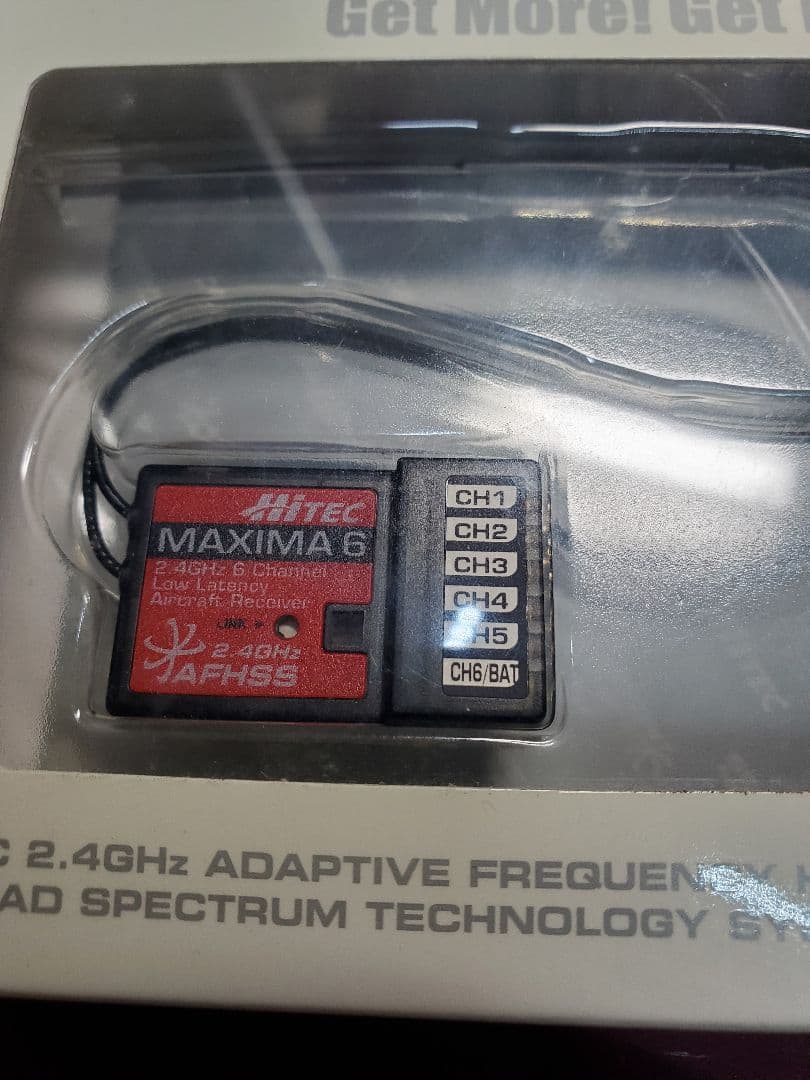 希少　未使用　ハイテック受信機　マキシマ6 Hitec MAXIMA6　純正品