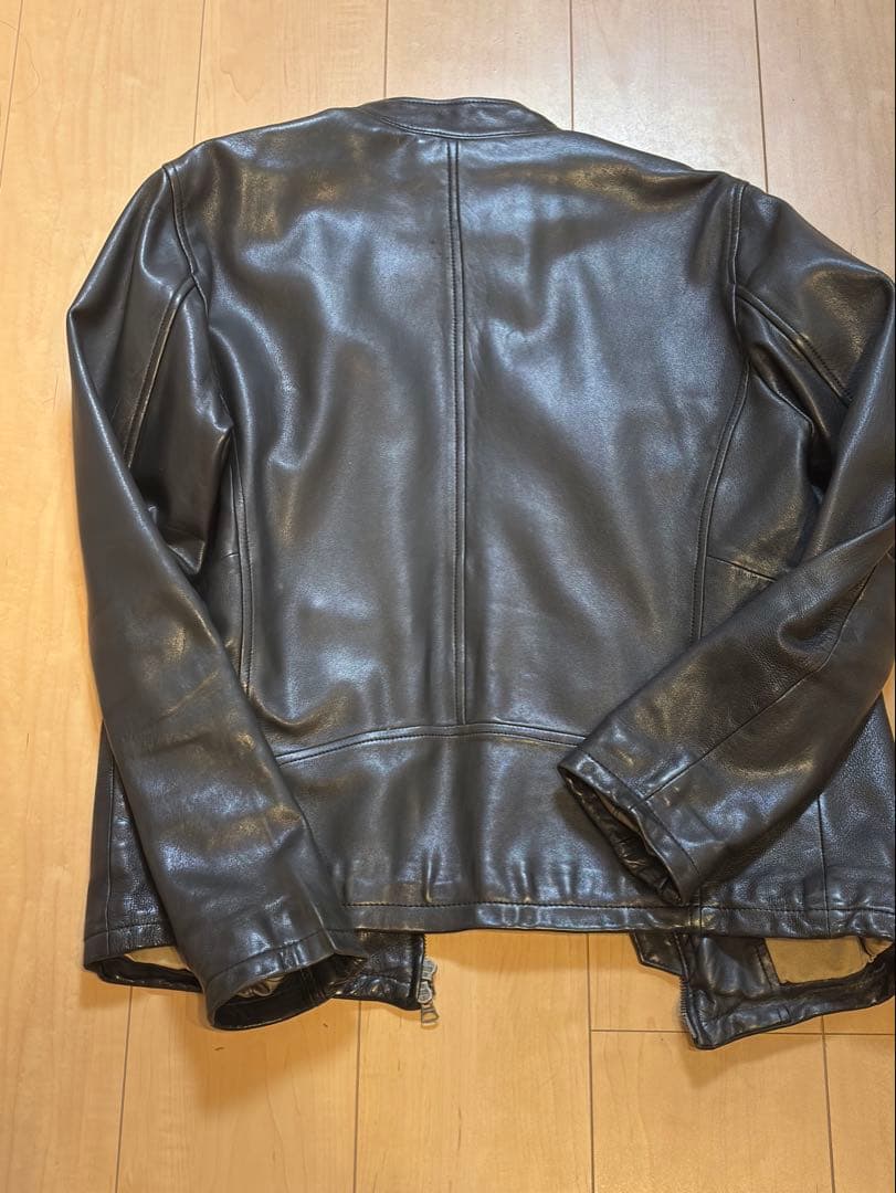 BANANA REPUBLIC ブラック レザー ジャケット