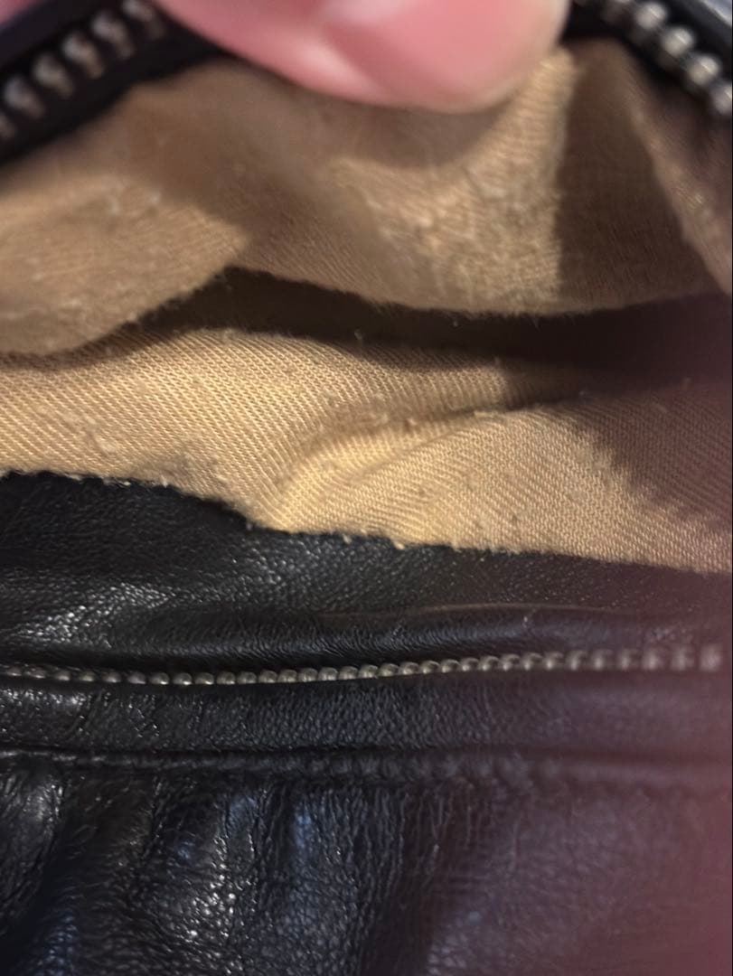 BANANA REPUBLIC ブラック レザー ジャケット