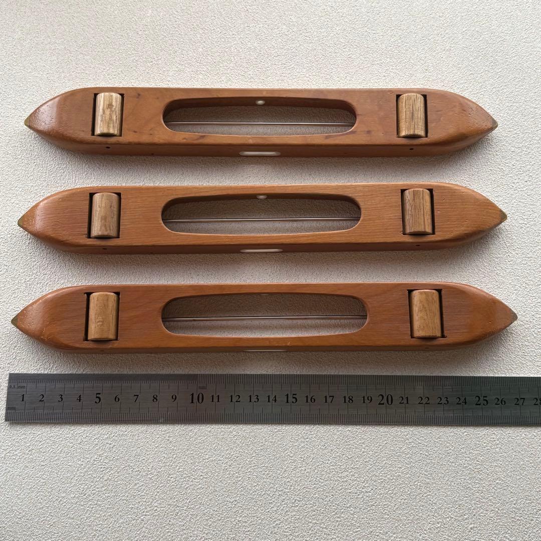 船型シャトル3号（27ｃｍ）東京手織機　３本セット　＋おまけ１本