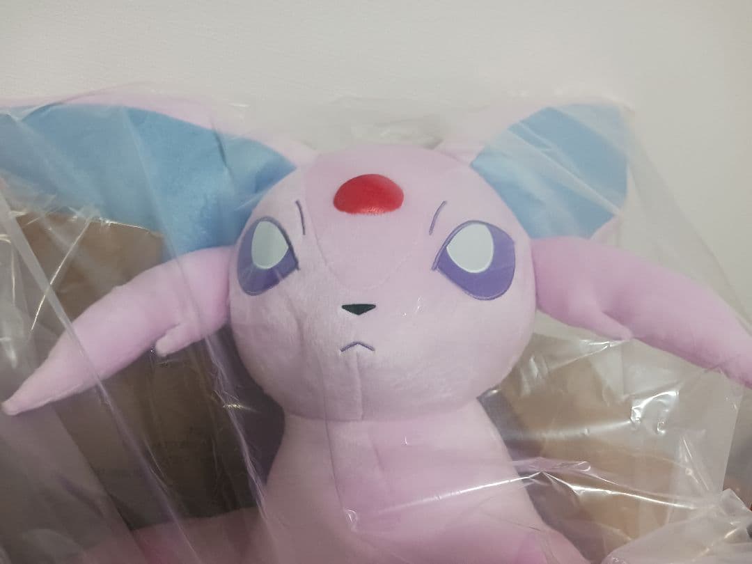 即日発送　ぬいぐるみ等身大エーフィ　寝そべり