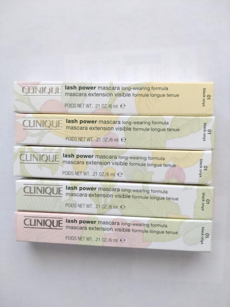 【5個セット】 クリニーク ラッシュパワーマスカラ ブラックオニキス