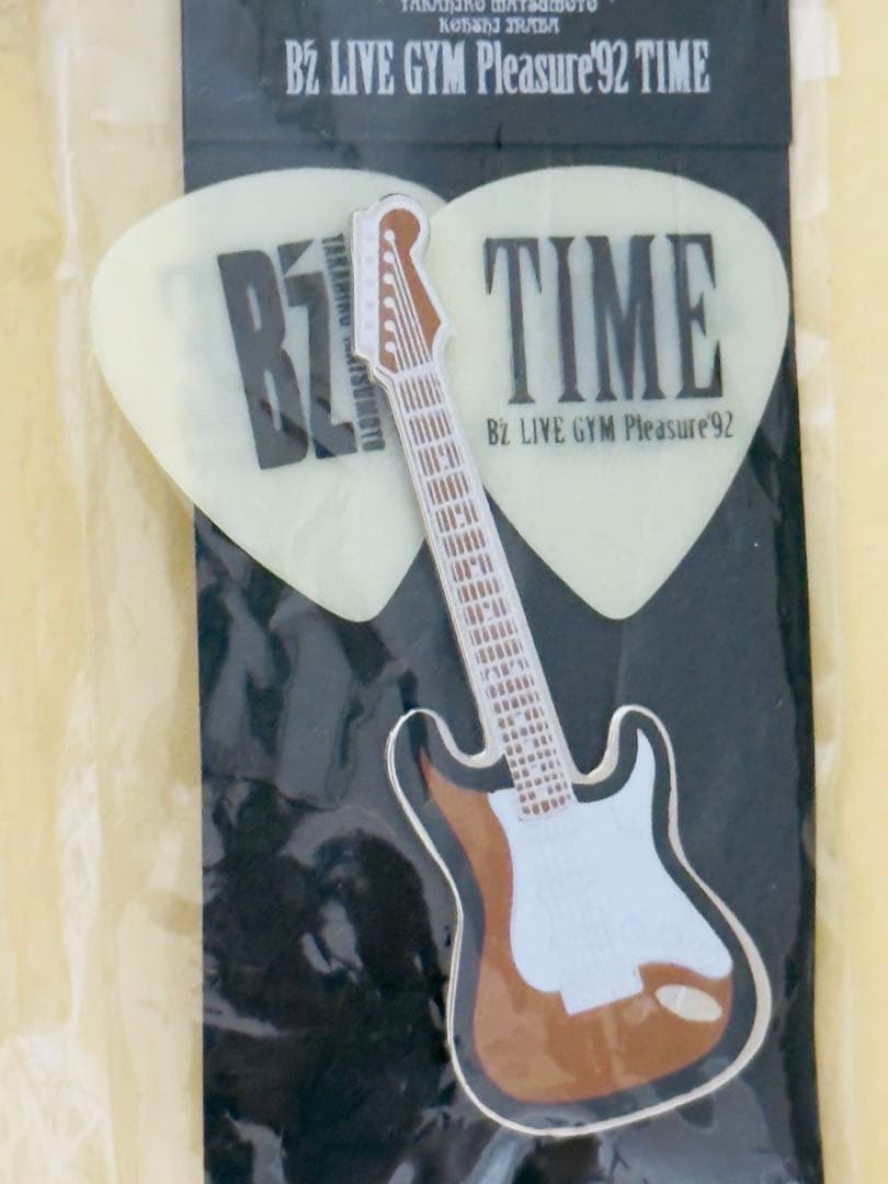 【激レア】B'z LIVE GYM Pleasure'92 TIME ピック
