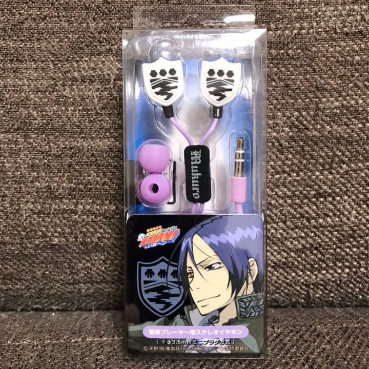 リボーン　六道骸　ステレオ　イヤホン　イヤフォン　クローム髑髏