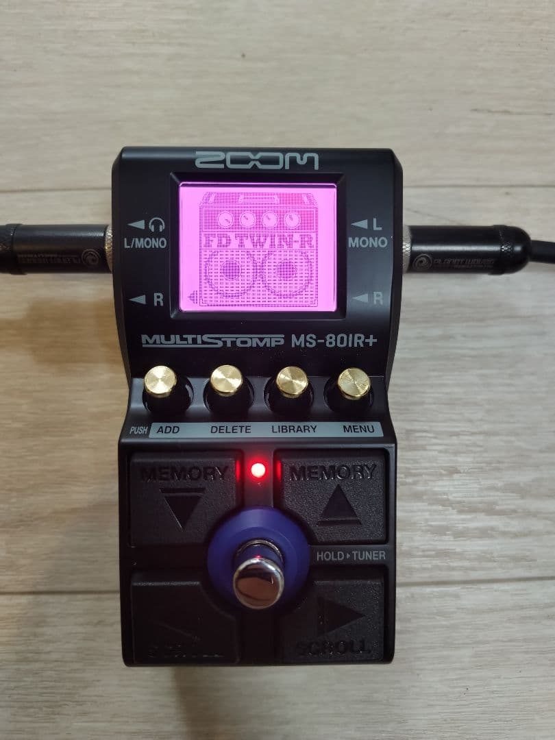 ZOOM MS-80IR+ マルチストンプペダル