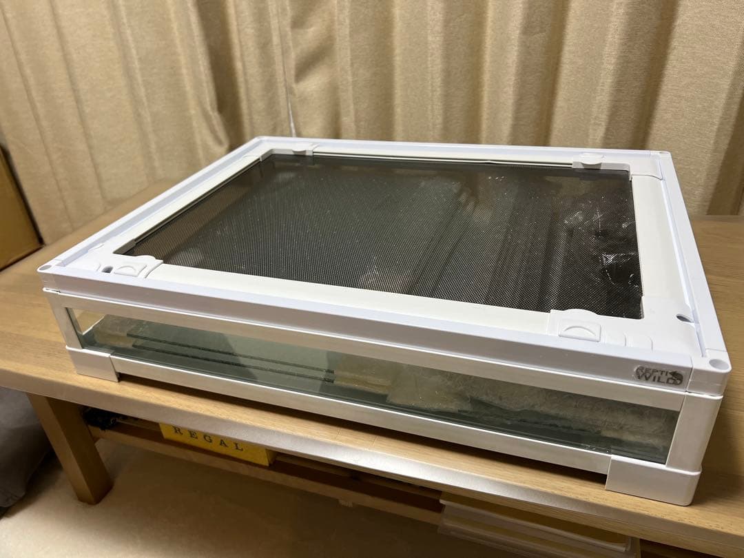 パンテオン　WH6045　ホワイト　ガラスケースケージ