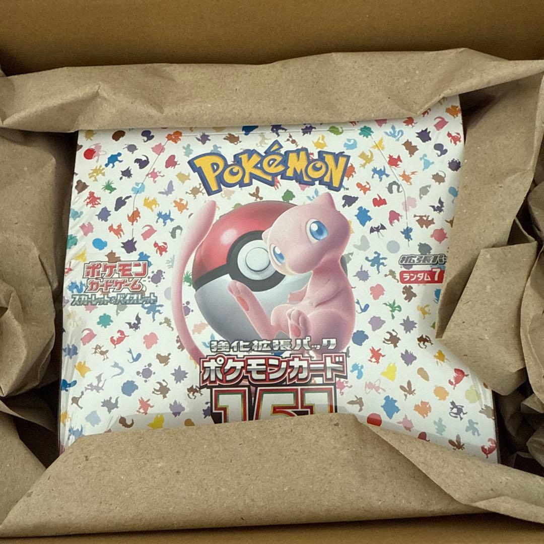 ポケモンセンター　ポケモンカード151 未開封box