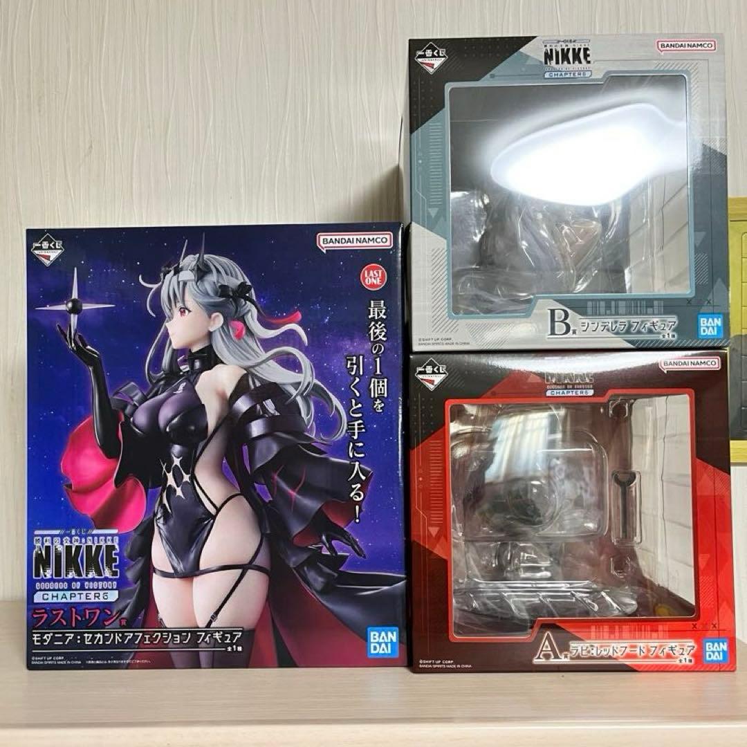 一番くじ 勝利の女神 ニケ NIKKE CHAPTER6 フィギュア　コンプ