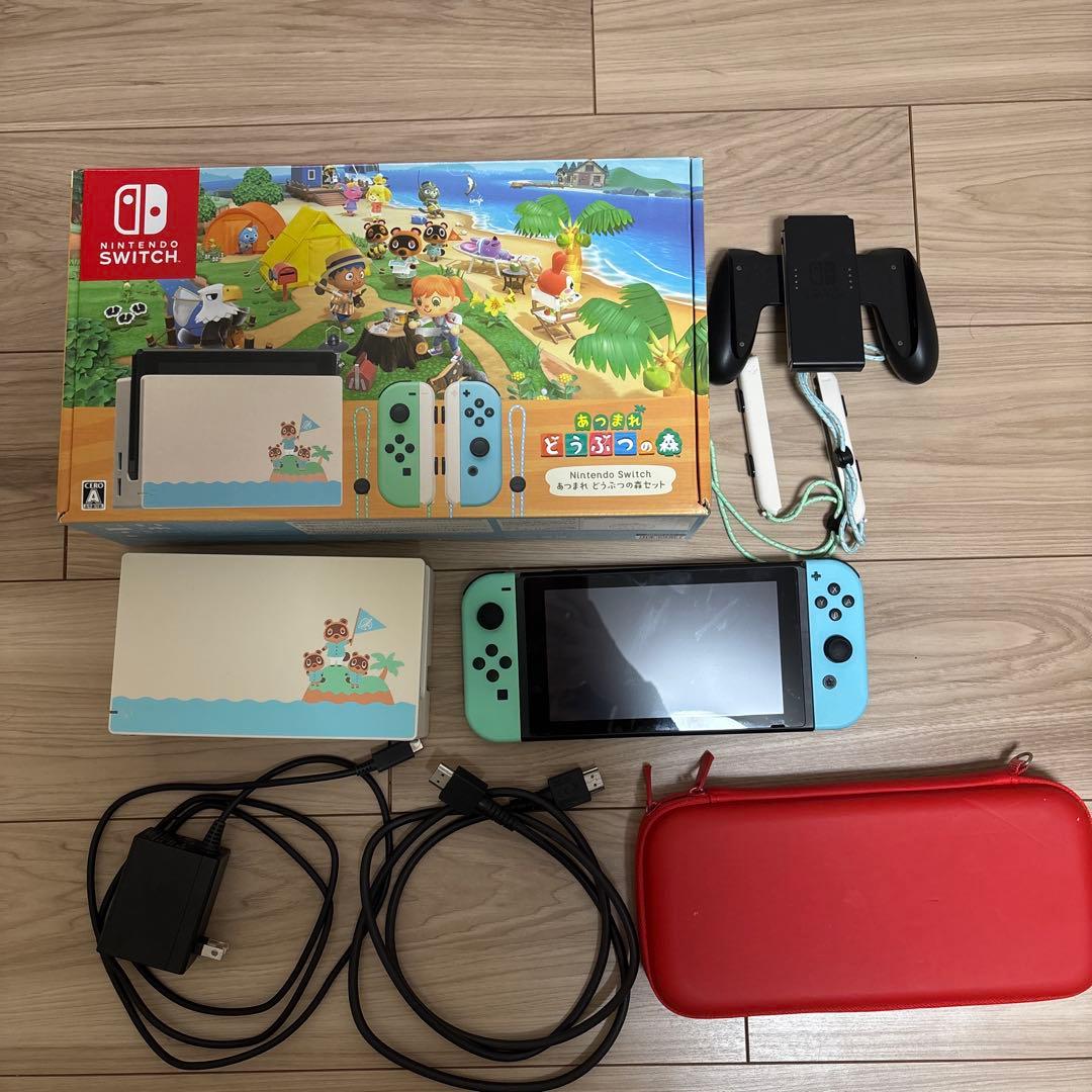 【動作確認済み】Nintendo Switch 本体 どうぶつの森エディション