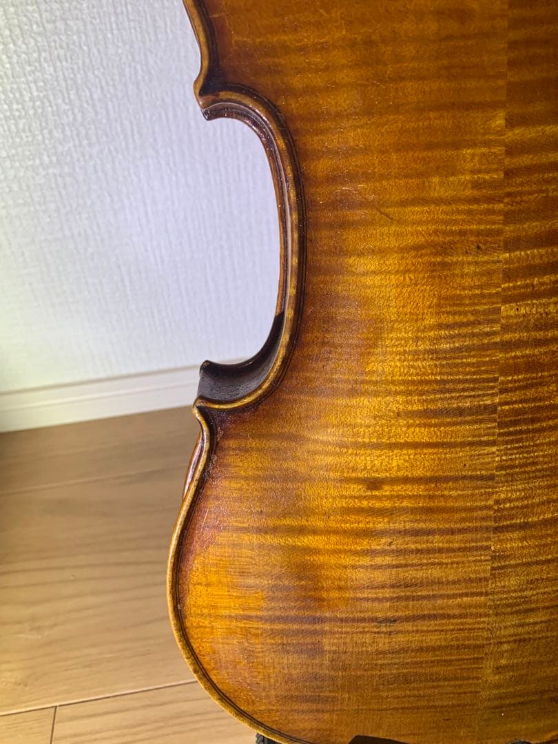 19世紀　チェコ製　4/4 バイオリン　虎杢