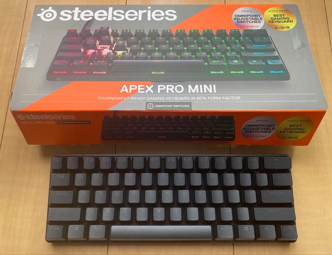 SteelSeries Apex Pro Mini JP 有線 英語配列