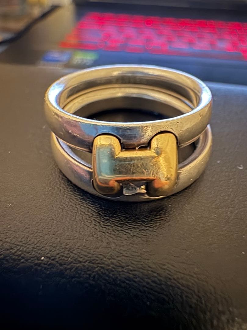 HERMES 二重リング サイズ分からないです