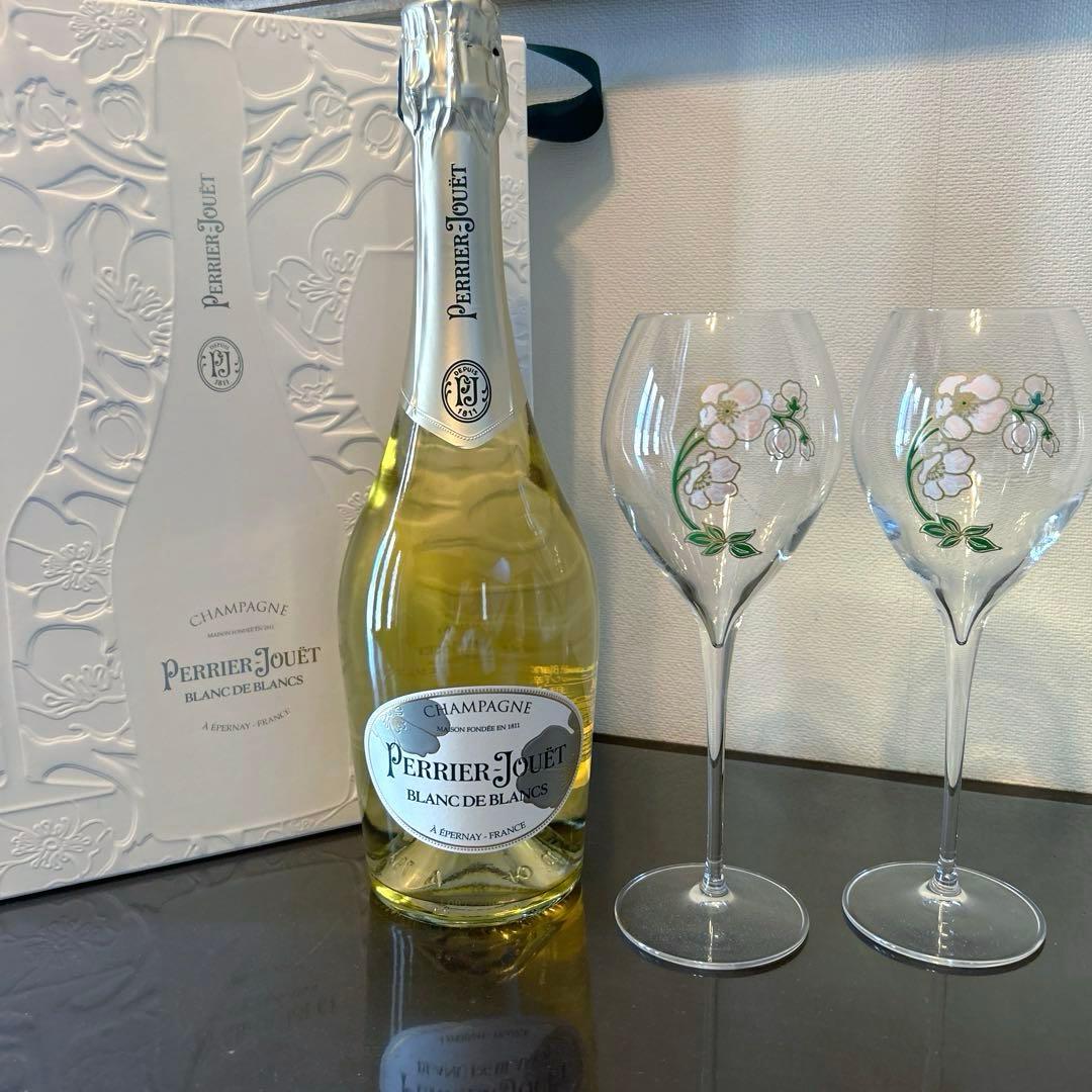 【新品未使用】PERRIER-JOUETブランドブラン シャンパン グラスセット