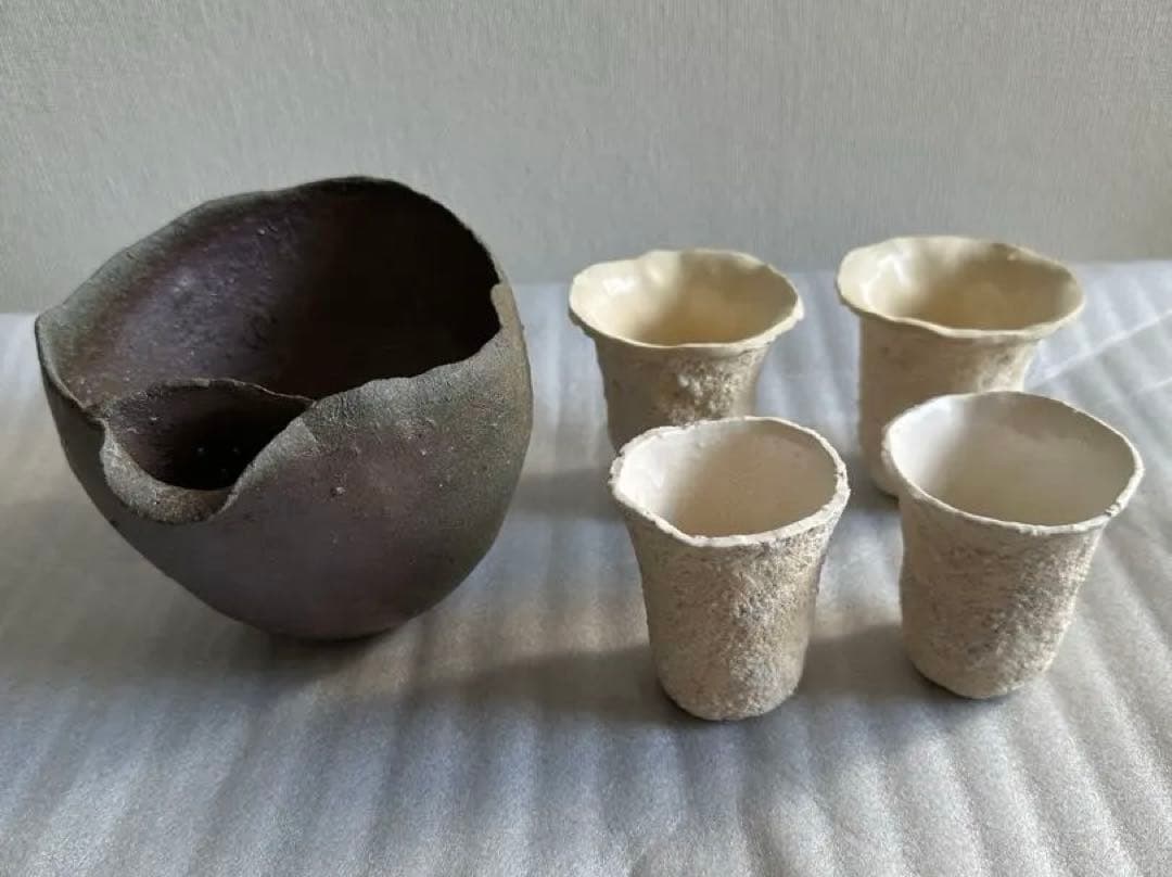 【希少】上田勇児　急須・茶碗のセット（カイカイキキWebにて販売）