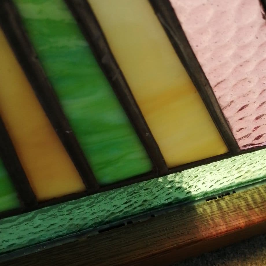 アンティーク　ステンドグラス
