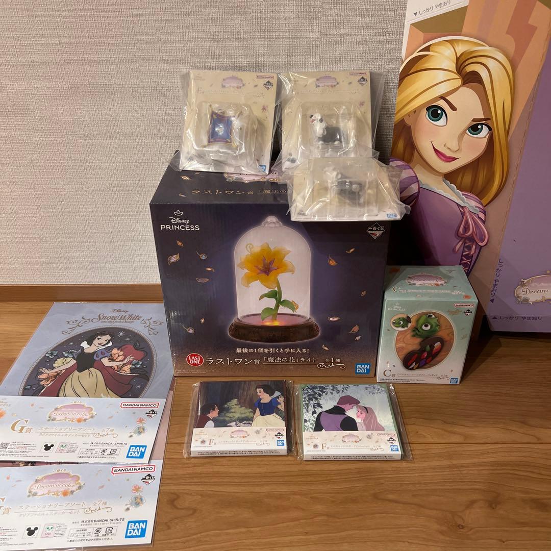 N*t様 激安特価！一番くじ ディズニー ラストワン 魔法の花　C賞　下位賞＋P