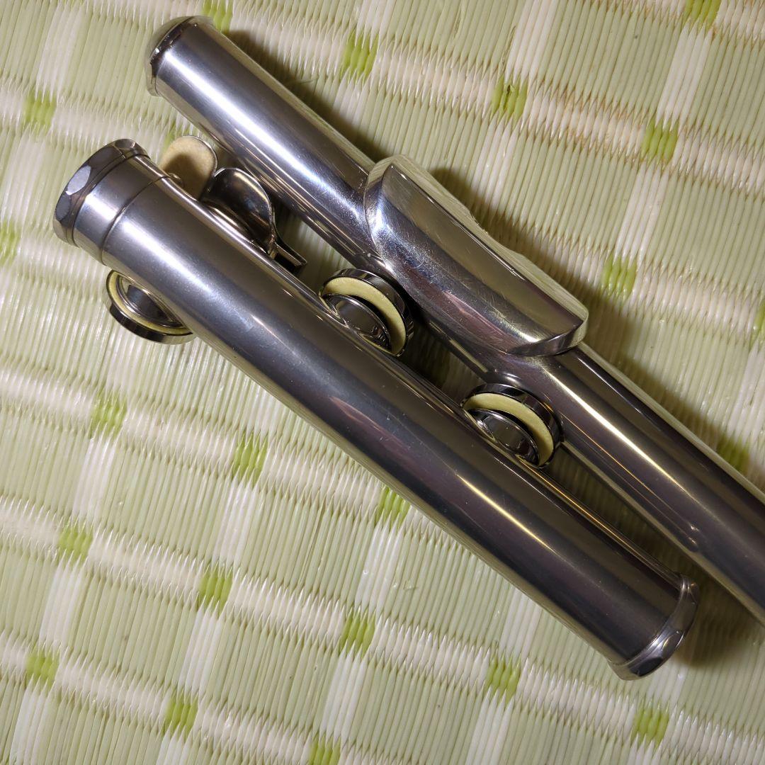 MIYAZAWA フルート リッププレート銀製 ケース、バッグ付き