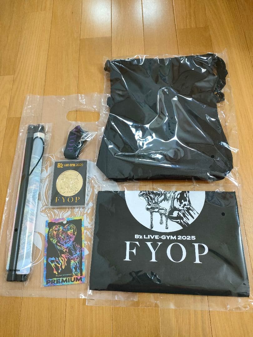 B'z FYOP Premium席 グッズセット＋ セブンイレブン購入特典バッグ