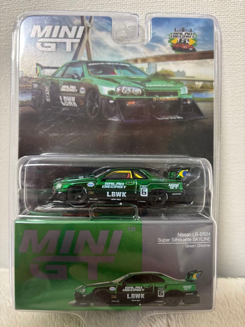 MINI GT LB★WORKS GT-R 34 ブラジルコンベンション