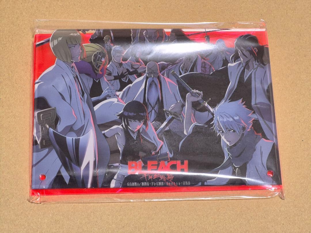 BLEACH 千年血戦篇 JF 2枚重ね カラーアクリルアート 護廷十三隊