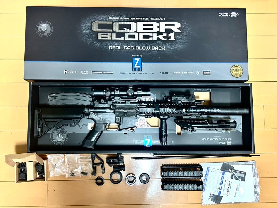 東京マルイ CQBR BLOCK1 ガスブローバック カスタム品